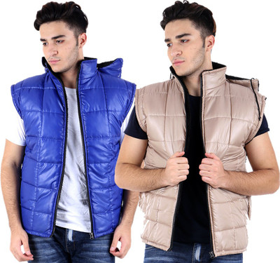 Hardys Sleeveless Solid Men Jacket Hardys Sleeveless Solid Men Jacket