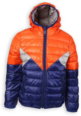 

Lilliput Full Sleeve Solid Girl's Jacket, Orange