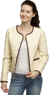 

Ess Cee Full Sleeve Solid Women's Jacket, White