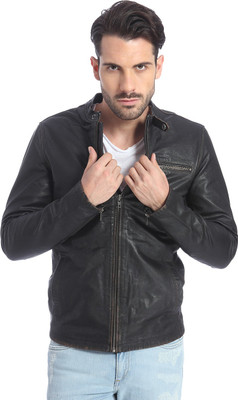 

Jack & Jones Full Sleeve Solid Men' Jacket, Black