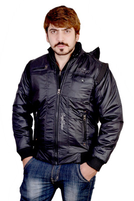 53% OFF on Blu Star Full Sleeve Solid Men Quilted Jacket