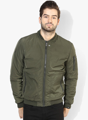 

Jack & Jones Full Sleeve Solid Men's Jacket, Forest night