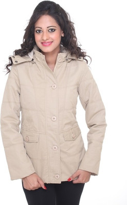 

Trufit Full Sleeve Solid Women's Jacket, Beige
