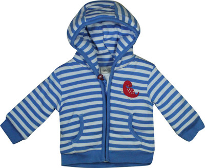 

FS Mini Klub Full Sleeve Striped Baby Boys Jacket, Bluestriper