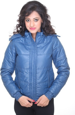 

Trufit Full Sleeve Solid Women's Jacket, Blue