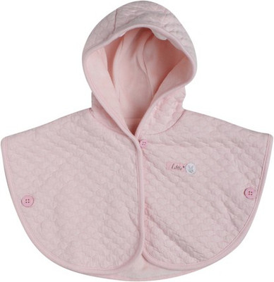 

FS MINI KLUB Full Sleeve Self Design Baby Girls Jacket, Pink