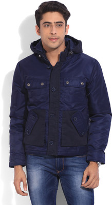 United Colors of Benetton Full Sleeve Solid Men Jacket at flipkart