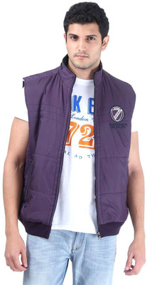 

Consul Sleeveless Solid Men's Jacket, Purple