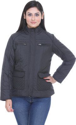

Trufit Full Sleeve Solid Women's Jacket, Black