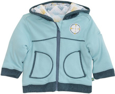 

FS Mini Klub Full Sleeve Solid Baby Boys Jacket, Blue