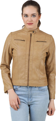 

Casabella Full Sleeve Solid Women's Jacket, Beige