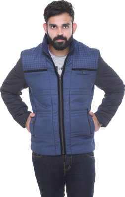

Trufit Full Sleeve Solid Men's Jacket, Blue