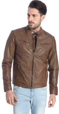 

Jack & Jones Full Sleeve Solid Men' Jacket, Tan