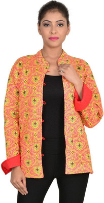 jaipurtextilehub Full Sleeve Paisley Women Jacket