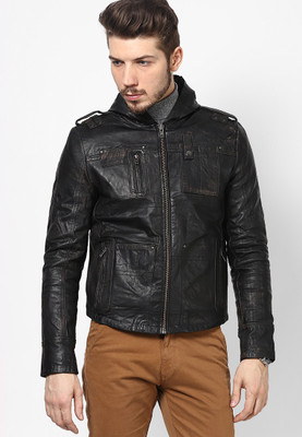 

Jack & Jones Full Sleeve Solid Men's Jacket, Black