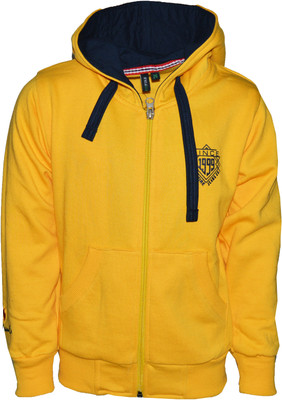 

Vinenzia Full Sleeve Solid Boys Jacket, Yellow