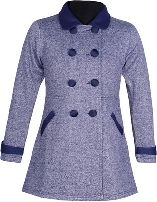 

Naughty Ninos Full Sleeve Solid Girls Jacket, Blue
