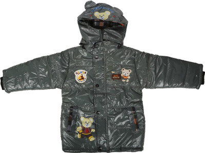 

Baby Boo Full Sleeve Embellished Boys Jacket, Green