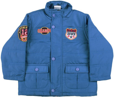 

FS MINI KLUB Full Sleeve Solid Baby Boys Jacket, Navy