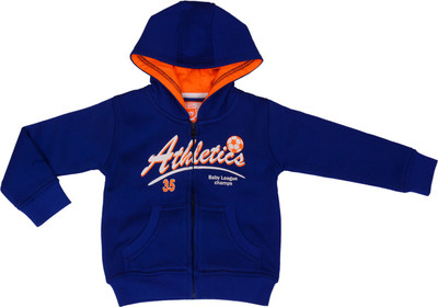 

Baby League Full Sleeve Printed Baby Boys Non Quilted Jacket, Deep royal