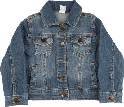 

Carter's Full Sleeve Self Design Girls jackets, Denim (463)