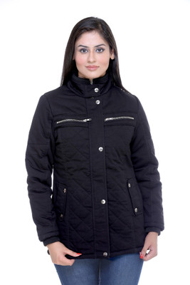 

Trufit Full Sleeve Solid Women's Jacket, Black