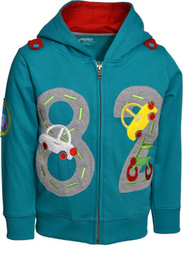 

Pepito Full Sleeve Embellished Boys Jacket, Teal