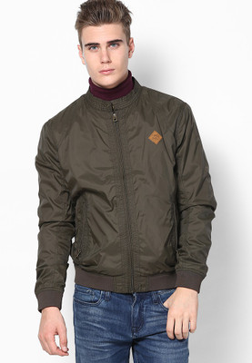 

Jack & Jones Full Sleeve Solid Men's Jacket, Forest night