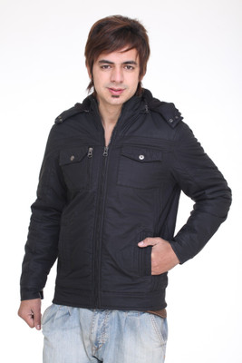 TRUFIT Full Sleeve Solid Men Bomber Jacket