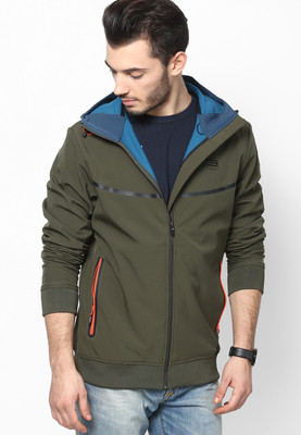 

Jack & Jones Full Sleeve Solid Men's Jacket, Forest night