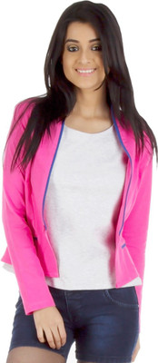 

Vea Kupia Full Sleeve Solid Women's Jacket, Pink