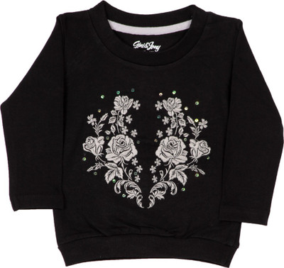 

Gini & Jony Full Sleeve Solid Baby Girls Jacket, 1236