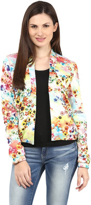 HARPA Full Sleeve Floral Print Women Jacket