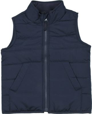 

The Children's Place Sleeveless Solid Boys Puffer Jacket, Iv
