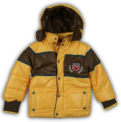 

Lilliput Full Sleeve Solid Baby Boys Jacket, Yellow