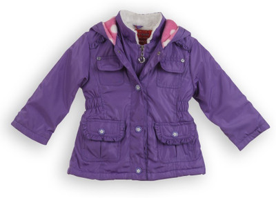 

Lilliput Full Sleeve Solid Baby Girls Jacket, Purple