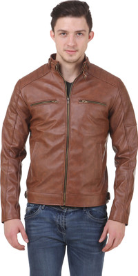 

RoseBella Full Sleeve Solid Men' Jacket, Tan