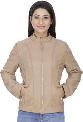 

Svt Ada Collections Full Sleeve Solid Women's Jacket, Beige