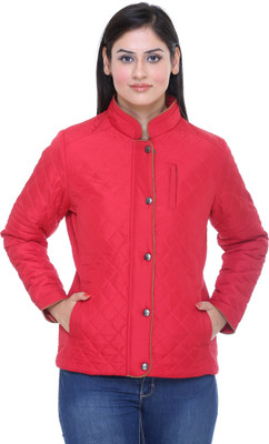

Trufit Full Sleeve Solid Women's Jacket, Red