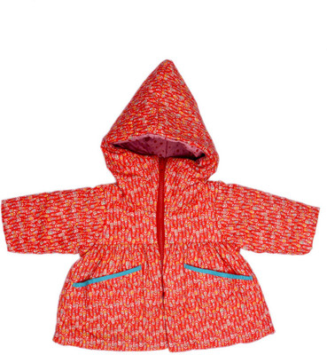 

Always Kids Full Sleeve Printed Baby Boys & Baby Girls Jacket, Feather salmon