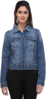 

Kotty Full Sleeve Solid Women's Jacket, Blue