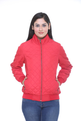 

Trufit Full Sleeve Solid Women's Jacket, Red