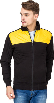 

Campus Sutra Full Sleeve Solid Men Quilted Jacket, Black