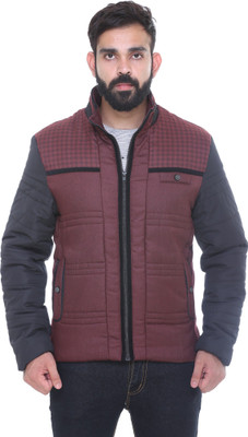 

Trufit Full Sleeve Solid Men's Jacket, Maroon