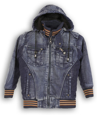 

Lilliput Full Sleeve Solid Boys Jacket, Blue