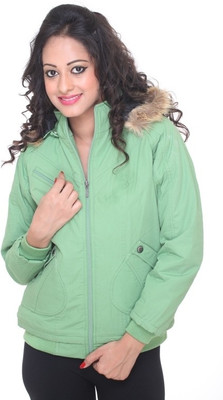 

Trufit Full Sleeve Solid Women's Jacket, Green