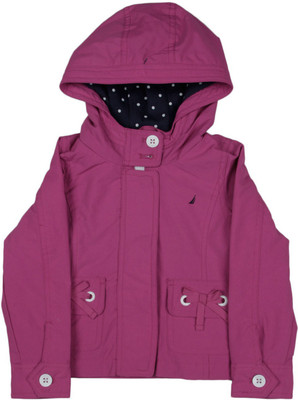 

Nautica Full Sleeve Solid Baby Girls Jacket, 650