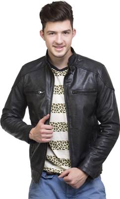 LAMBENCY Full Sleeve Solid Men Motorcycle Jacket Price History