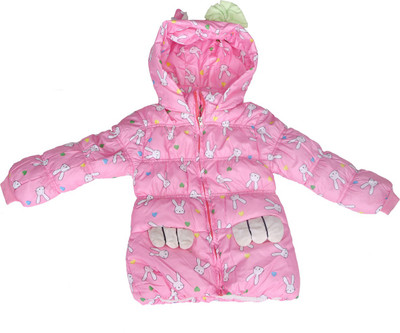

Ishika Garments Full Sleeve Printed Baby Girls Jacket, Pink