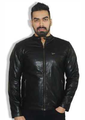 GOSWHIT Full Sleeve Solid Men Jacket